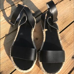 American Eagle black espadrilles